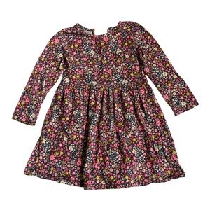 George girls 4 Y microfloral long sleeve dress